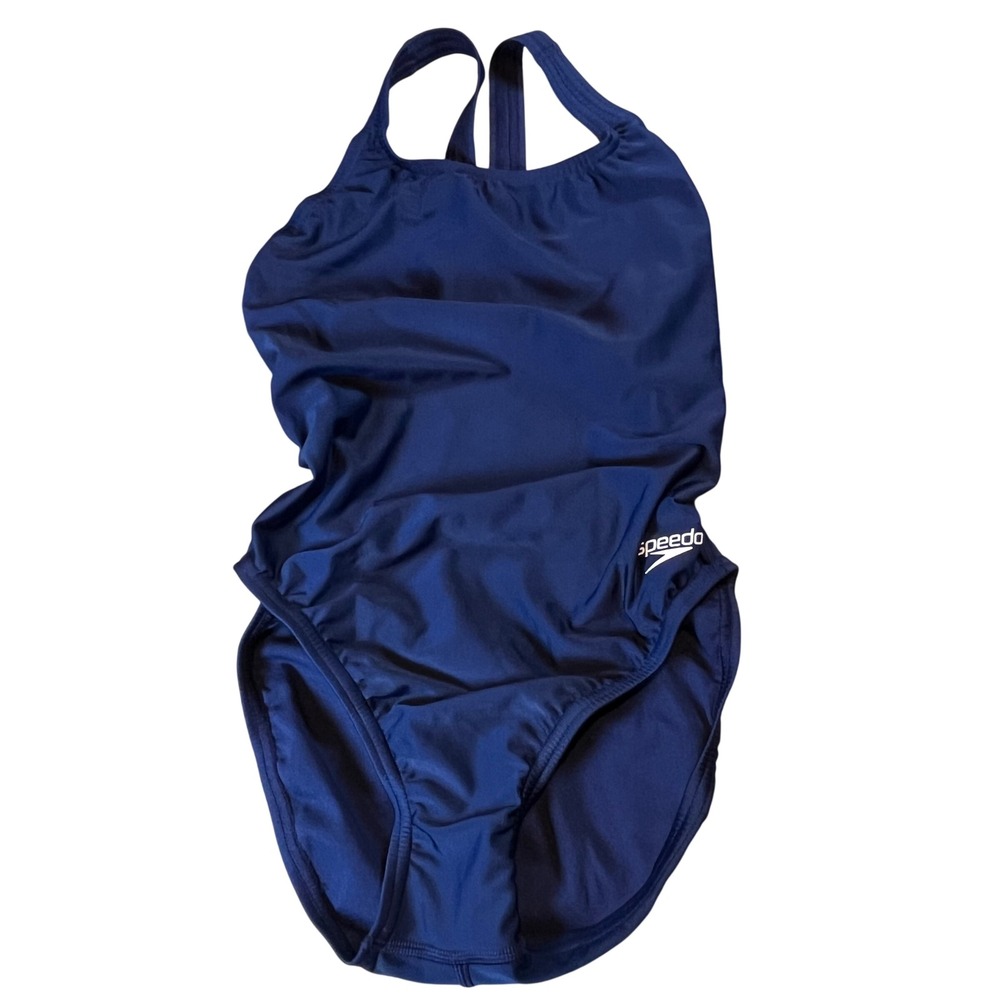 Speedo Womens Pro LT One Piece Swimsuit Peacoat Navy Blue Size 8/34 8191481434